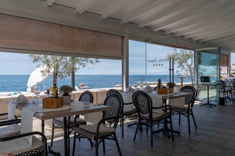 Hotel Piran, terrace