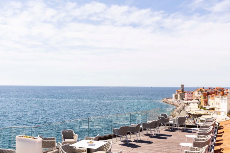 Hotel Piran, terasa