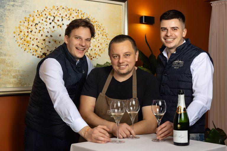 Žiga & Nejc Hvala, chef Gorazd Marksl