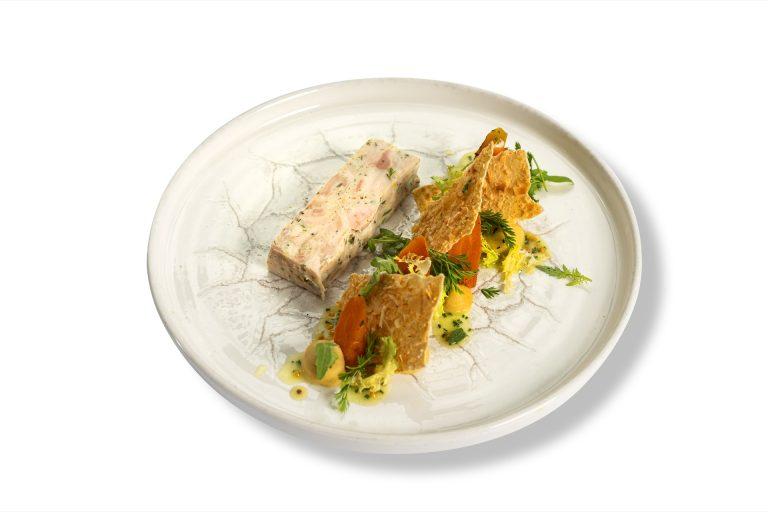 Restavracija Leonardo, piščančja terina