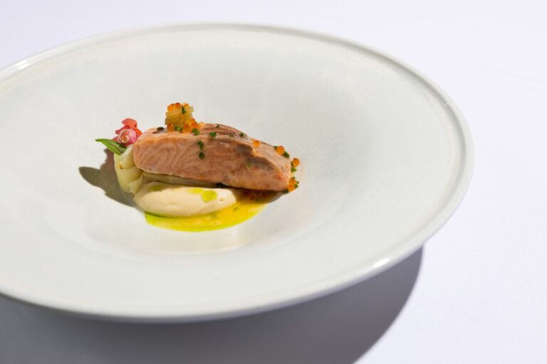 Vila Podvin, trout&almonds