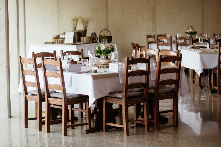 Domačija Marof, jedilnica